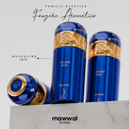 Kit 3 Perfumes Spray Mawwal Hiyam Masculino 250ml