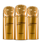 Kit 3 Perfumes Spray Mawwal Mashaer Feminino 250ml