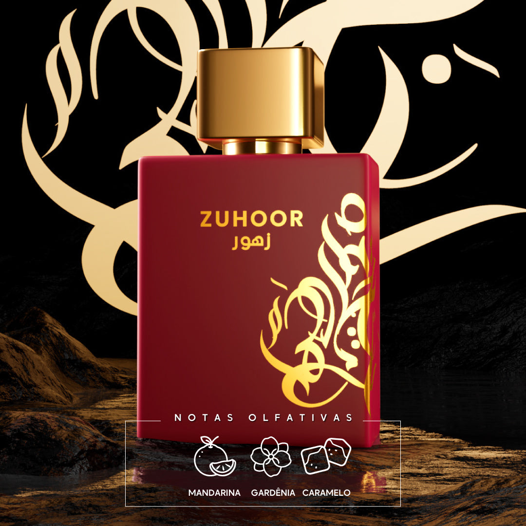 Kit Feminino Zuhoor Mawwal Arábia – Perfume e Hidratante Corporal